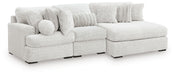 Cuddle Plush Sectional with Chaise - U&U Home Budget Furniture (Carteret, NJ)