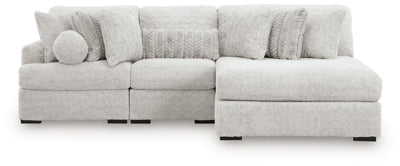 Cuddle Plush Sectional with Chaise - U&U Home Budget Furniture (Carteret, NJ)