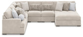 Cuddle Plush Sectional with Chaise - U&U Home Budget Furniture (Carteret, NJ)