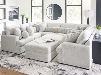Cuddle Plush Sectional - U&U Home Budget Furniture (Carteret, NJ)