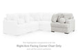 Cuddle Plush Sectional with Chaise - U&U Home Budget Furniture (Carteret, NJ)