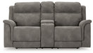 Next-Gen DuraPella Power Reclining Loveseat with Console - U&U Home Budget Furniture (Carteret, NJ)