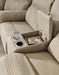 Next-Gen DuraPella Power Reclining Loveseat with Console - U&U Home Budget Furniture (Carteret, NJ)