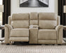 Next-Gen DuraPella Power Reclining Loveseat with Console - U&U Home Budget Furniture (Carteret, NJ)