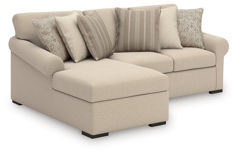 LadyMae Sectional with Chaise - U&U Home Budget Furniture (Carteret, NJ)