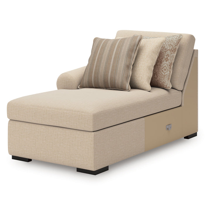 LadyMae Sectional with Chaise - U&U Home Budget Furniture (Carteret, NJ)