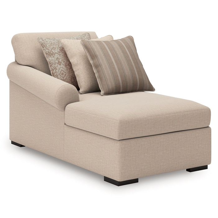 LadyMae Sectional with Chaise - U&U Home Budget Furniture (Carteret, NJ)