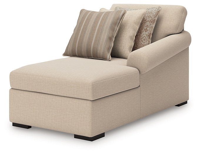 LadyMae Sectional with Chaise - U&U Home Budget Furniture (Carteret, NJ)