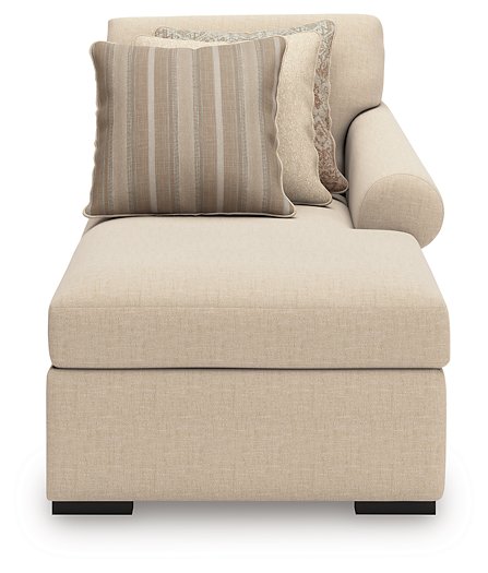 LadyMae Sectional with Chaise - U&U Home Budget Furniture (Carteret, NJ)