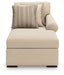 LadyMae Sectional with Chaise - U&U Home Budget Furniture (Carteret, NJ)