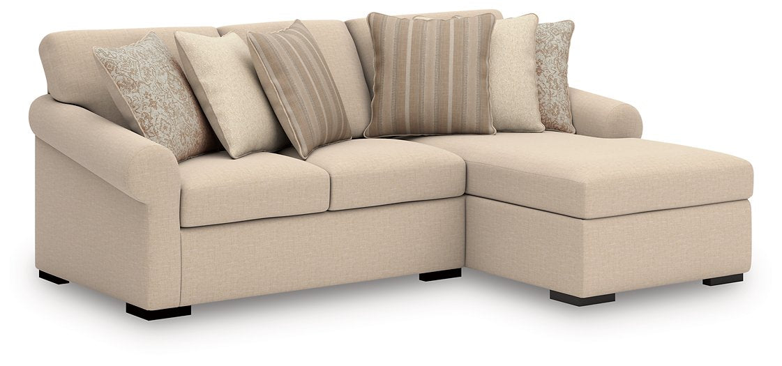 LadyMae Sectional with Chaise - U&U Home Budget Furniture (Carteret, NJ)