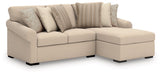 LadyMae Sectional with Chaise - U&U Home Budget Furniture (Carteret, NJ)