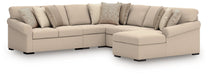 LadyMae Sectional with Chaise - U&U Home Budget Furniture (Carteret, NJ)