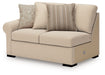 LadyMae Sectional with Chaise - U&U Home Budget Furniture (Carteret, NJ)