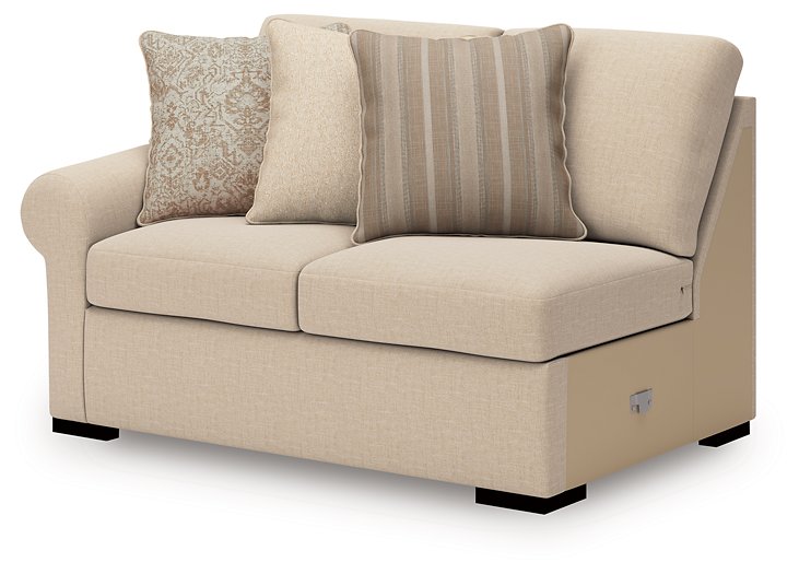 LadyMae Sectional with Chaise - U&U Home Budget Furniture (Carteret, NJ)