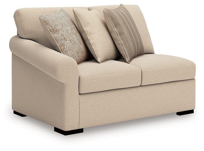 LadyMae Sectional with Chaise - U&U Home Budget Furniture (Carteret, NJ)