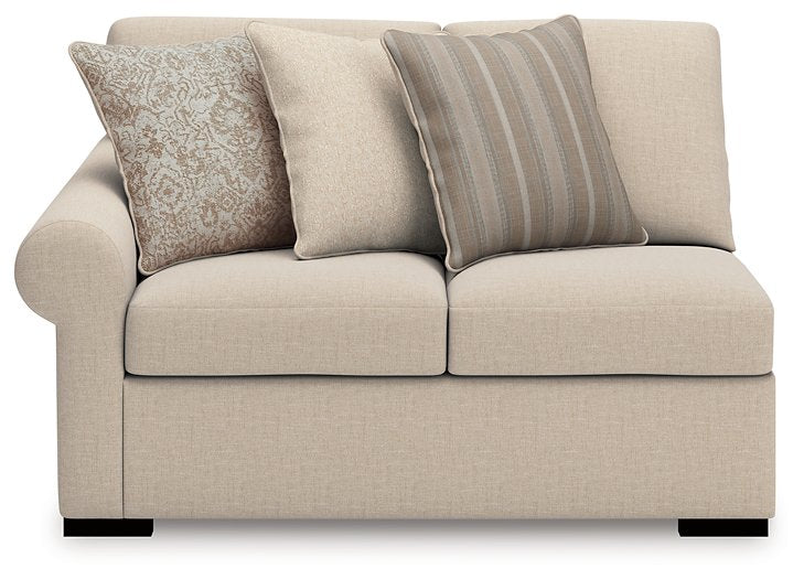 LadyMae Sectional with Chaise - U&U Home Budget Furniture (Carteret, NJ)