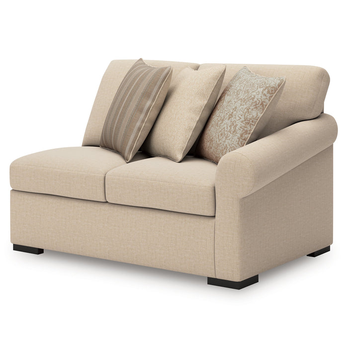 LadyMae Sectional with Chaise - U&U Home Budget Furniture (Carteret, NJ)