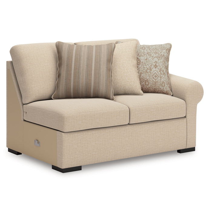 LadyMae Sectional with Chaise - U&U Home Budget Furniture (Carteret, NJ)