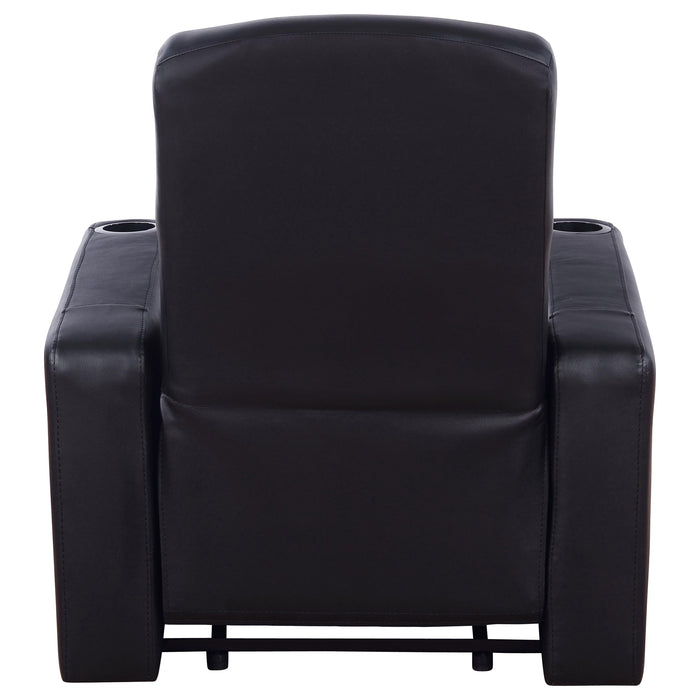 Cyrus Upholstered Home Theater Seating - U&U Home Budget Furniture (Carteret, NJ)