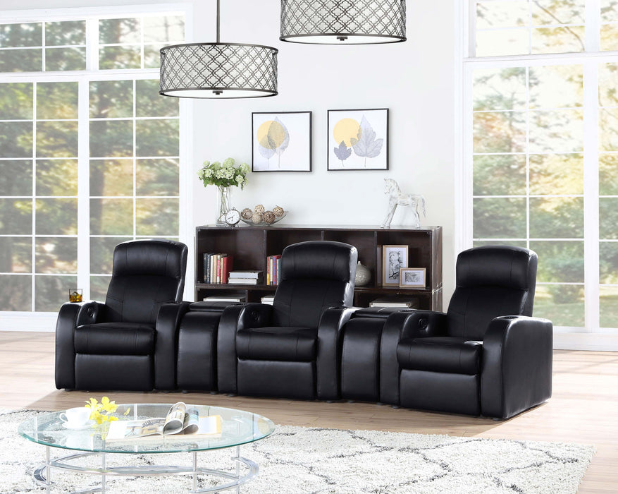 Cyrus Theater Seating Console - U&U Home Budget Furniture (Carteret, NJ)
