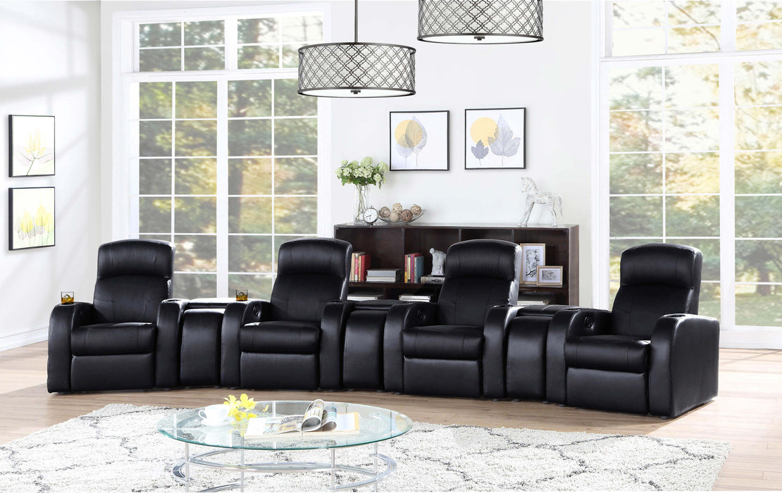 Cyrus Theater Seating Console - U&U Home Budget Furniture (Carteret, NJ)
