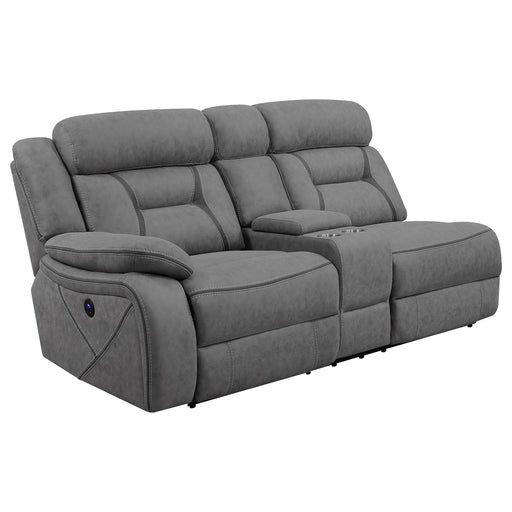 Higgins Reclining Sectionals - U&U Home Budget Furniture (Carteret, NJ)