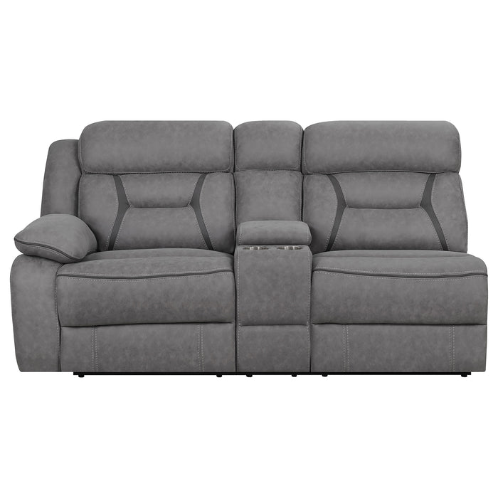 Higgins Reclining Sectionals - U&U Home Budget Furniture (Carteret, NJ)