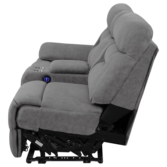 Higgins Reclining Sectionals - U&U Home Budget Furniture (Carteret, NJ)