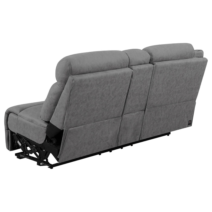 Higgins Reclining Sectionals - U&U Home Budget Furniture (Carteret, NJ)