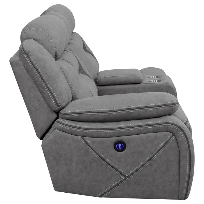 Higgins Reclining Sectionals - U&U Home Budget Furniture (Carteret, NJ)