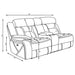 Higgins Reclining Sectionals - U&U Home Budget Furniture (Carteret, NJ)
