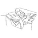Higgins Reclining Sectionals - U&U Home Budget Furniture (Carteret, NJ)