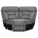 Higgins Reclining Sectionals Corner Chair - U&U Home Budget Furniture (Carteret, NJ)