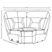 Higgins Reclining Sectionals Corner Chair - U&U Home Budget Furniture (Carteret, NJ)