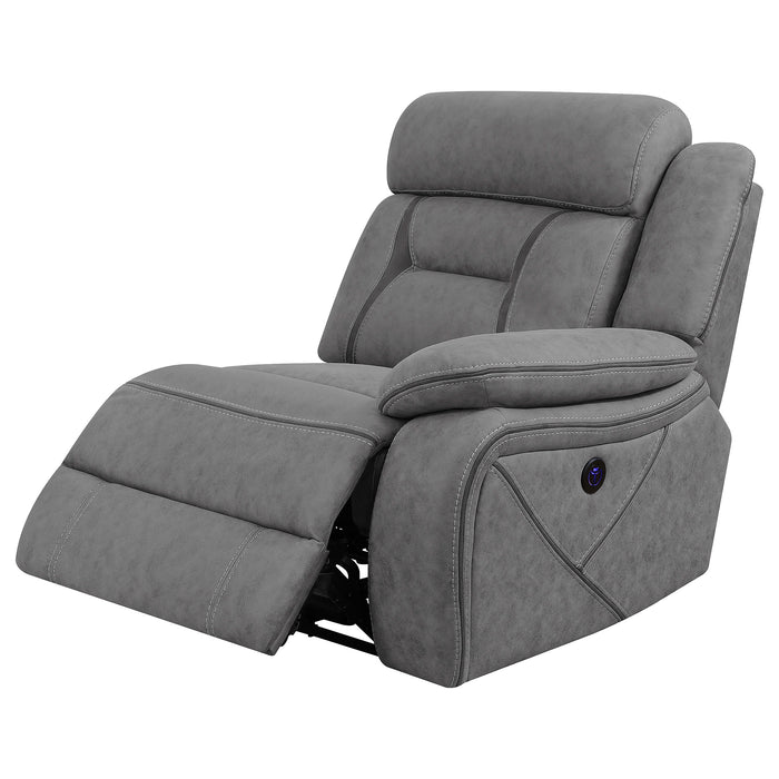 Higgins Reclining Sectionals - U&U Home Budget Furniture (Carteret, NJ)