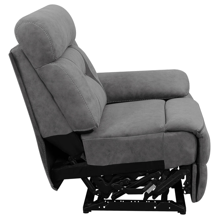 Higgins Reclining Sectionals - U&U Home Budget Furniture (Carteret, NJ)