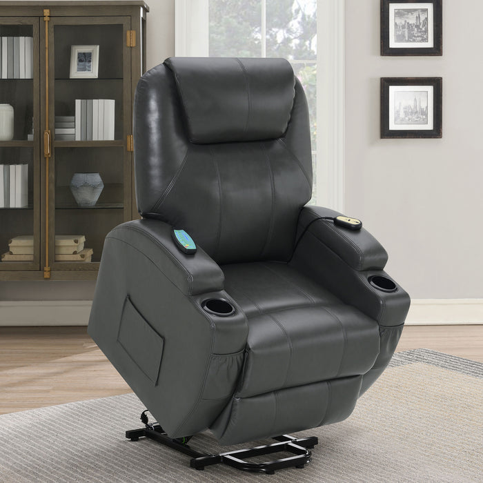 Sanger Power Recliner - U&U Home Budget Furniture (Carteret, NJ)