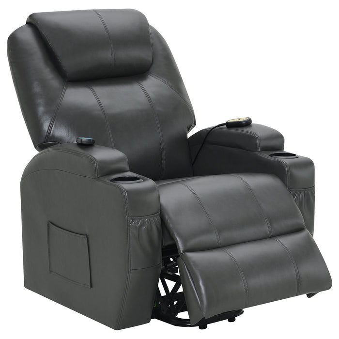 Sanger Power Recliner - U&U Home Budget Furniture (Carteret, NJ)