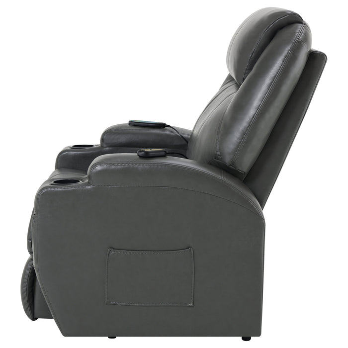 Sanger Power Recliner - U&U Home Budget Furniture (Carteret, NJ)