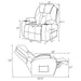 Sanger Power Recliner - U&U Home Budget Furniture (Carteret, NJ)