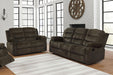 Rodman Upholstered Tufted Living Room Set Olive Brown - U&U Home Budget Furniture (Carteret, NJ)