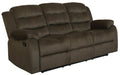 Rodman Pillow Top Arm Motion Sofa Olive Brown - U&U Home Budget Furniture (Carteret, NJ)