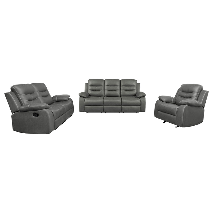Nova Reclining 3 Pc Set - U&U Home Budget Furniture (Carteret, NJ)