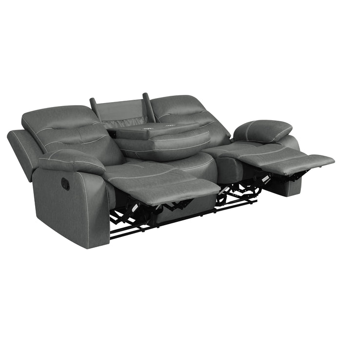 Nova Reclining Sofa - U&U Home Budget Furniture (Carteret, NJ)