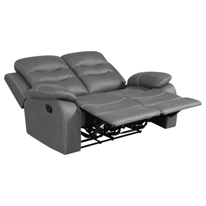 Nova Reclining Loveseat - U&U Home Budget Furniture (Carteret, NJ)