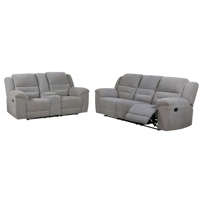 Gilson Reclining 2 Pc Set - U&U Home Budget Furniture (Carteret, NJ)