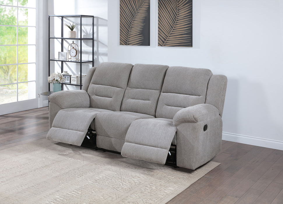 Gilson Reclining Sofa - U&U Home Budget Furniture (Carteret, NJ)