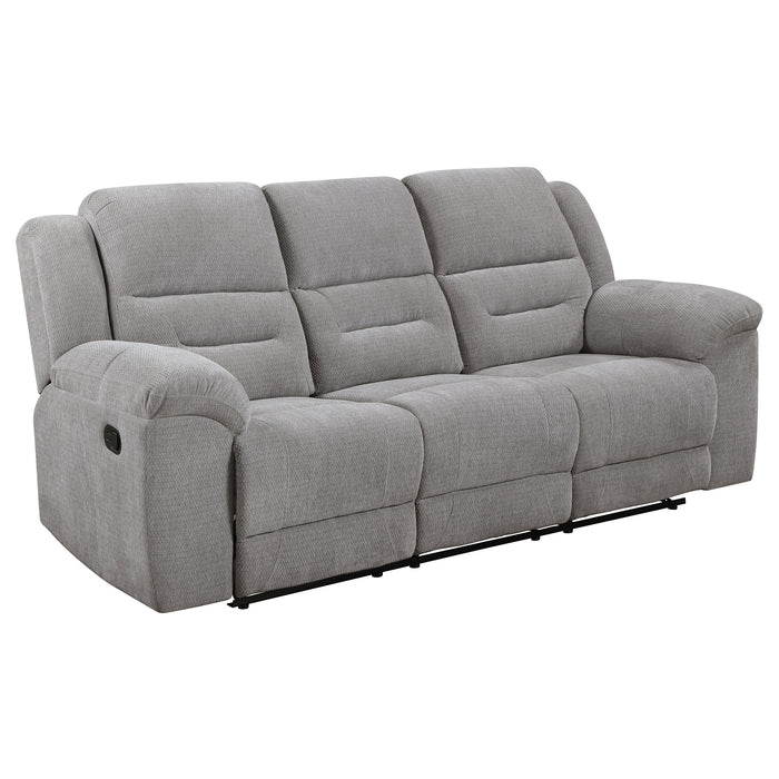 Gilson Reclining Sofa - U&U Home Budget Furniture (Carteret, NJ)