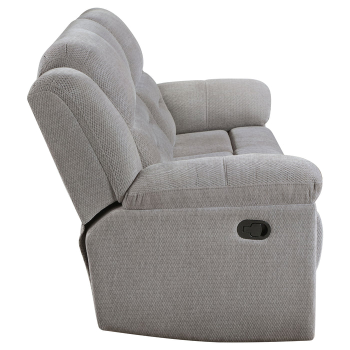 Gilson Reclining Sofa - U&U Home Budget Furniture (Carteret, NJ)